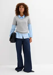 Pull manches courtes, bonprix