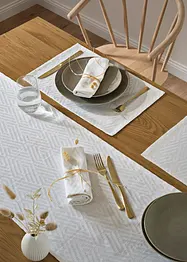 Chemin de table en coton premium, bonprix