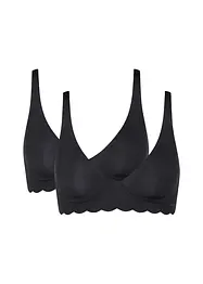 Lot de 2 soutiens-gorge sloggi ZERO Microfibre 2.0 Soft Bra C, Sloggi