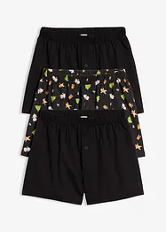 Lot de 3 caleçons 100% coton, bonprix