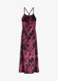 Robe longue en velours brillant, bonprix