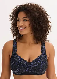 Soutien-gorge grand maintien sans armatures avec fil lurex multicolore, bonprix