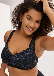 Soutien-gorge grand maintien sans armatures avec fil lurex multicolore, bonprix