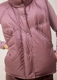 Doudoune sans manches avec duvet recyclé, bonprix