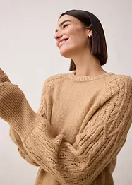 Pull en laine majoritaire, bonprix