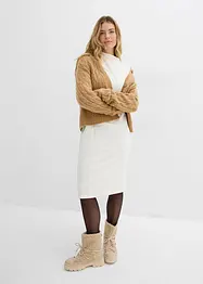 Robe midi en viscose mélangée, bonprix