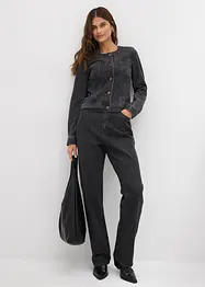 Veste en jean à strass, bonprix