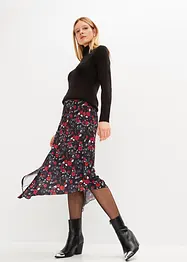 Pull col roulé basique, bonprix