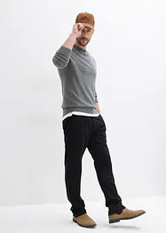 Lot de 2 pulls en fine maille 100% coton, bonprix