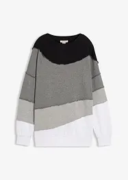 Sweat en doux coton mélangé, bonprix