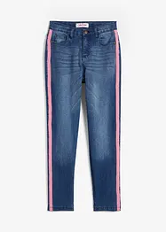 Jean thermique taille mi-haute, doublure jersey, bonprix