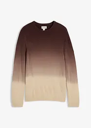 Pull en fine maille effet tie & dye, bonprix