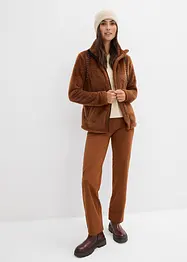 Veste en polaire peluche, bonprix