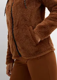 Veste en polaire peluche, bonprix