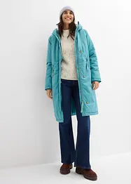 Manteau d’hiver avec doublure capuche en polaire peluche, bonprix