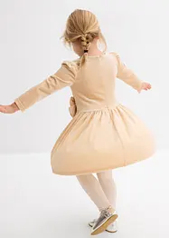 Robe évasée en velours, bonprix