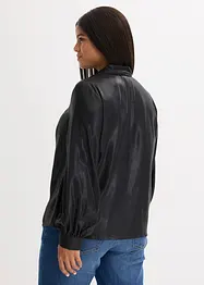 Chemisier en satin brillant, bonprix