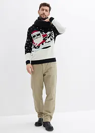 Pull de Noël en coton mélangé, bonprix
