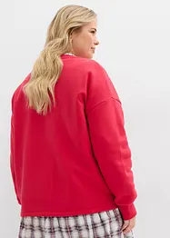 Sweat oversize en coton mélangé, bonprix