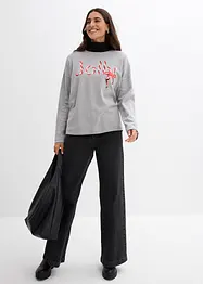 T-shirt manches longues 100% coton, bonprix