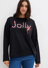 T-shirt manches longues 100% coton, bonprix