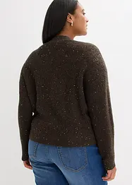 Gilet en maille ajourée, bonprix