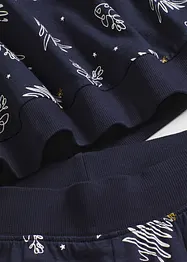 Pyjama 100% coton à imprimé brillant, bonprix