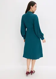 Robe midi avec perles, bonprix