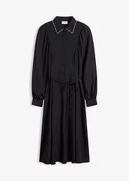 Robe midi avec perles, bonprix