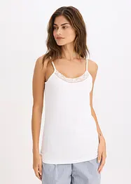 Lot de 2 caracos avec dentelle, bonprix