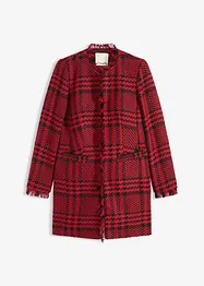 Blazer long en maille bouclette, bonprix