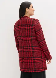 Blazer long en maille bouclette, bonprix