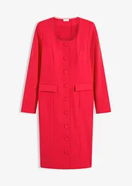 Robe blazer avec bordure en dentelle, bonprix