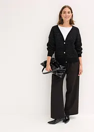 Gilet fluide en maille, bonprix