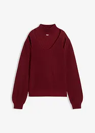 Pull en grosse maille avec découpes, bonprix