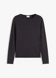 Pull fluide en fine maille fluide, viscose majoritaire, bonprix