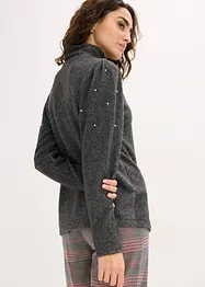 T-shirt manches longues en polaire fluide, bonprix