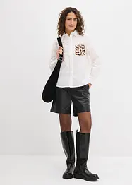 Chemise oversize avec poche poitrine contrastante, bonprix