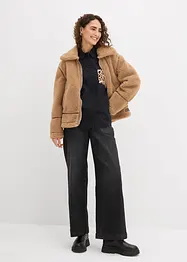 Chemise oversize avec poche poitrine contrastante, bonprix