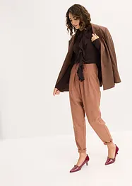 Pull fluide en fine maille de viscose mélangée, bonprix