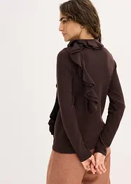 Pull fluide en fine maille de viscose mélangée, bonprix