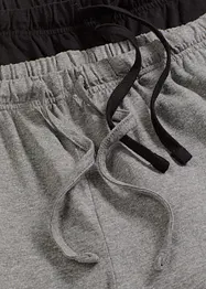 Lot de 2 pantalons de pyjama à poches latérales, bonprix