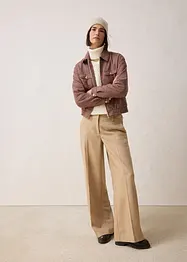 Pull col roulé avec laine mérinos, bonprix