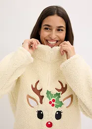 Ensemble d’intérieur doux avec pantalon en polaire, bonprix