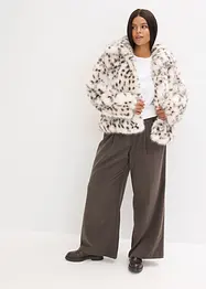 Veste en peluche, bonprix