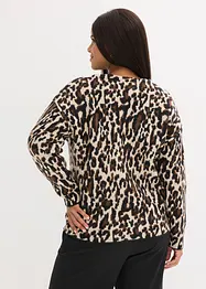 Gilet en maille Jacquard, bonprix