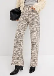 Pantalon en twill de coton extensible, bonprix