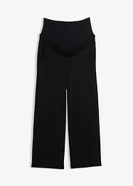 Pantalon de grossesse en jersey milano, jambe large, bonprix