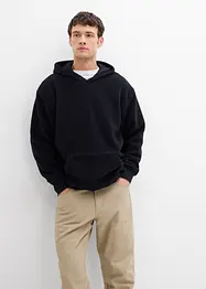 Sweat ample en polaire peluche, doublure coton, bonprix