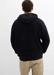 Sweat ample en polaire peluche, doublure coton, bonprix